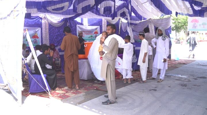 Establishment of Cooling and Rest Facilities (CRF) for General Public at UHI crowded places and markets in District Layyah Punjab Pakistan